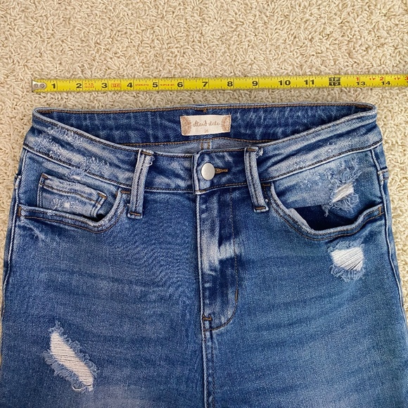 Altar'd State Flared Blue Jeans - Picture 3 of 6